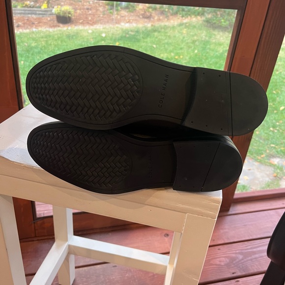 Cole Haan black leather riding boots, excellent condition, size 8.5 - Picture 5 of 9